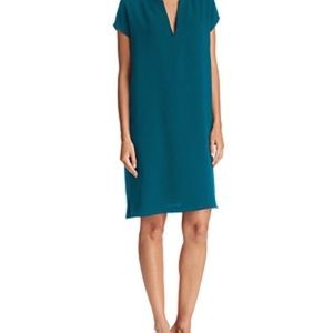 Theory Saturnina Split Neck Dress